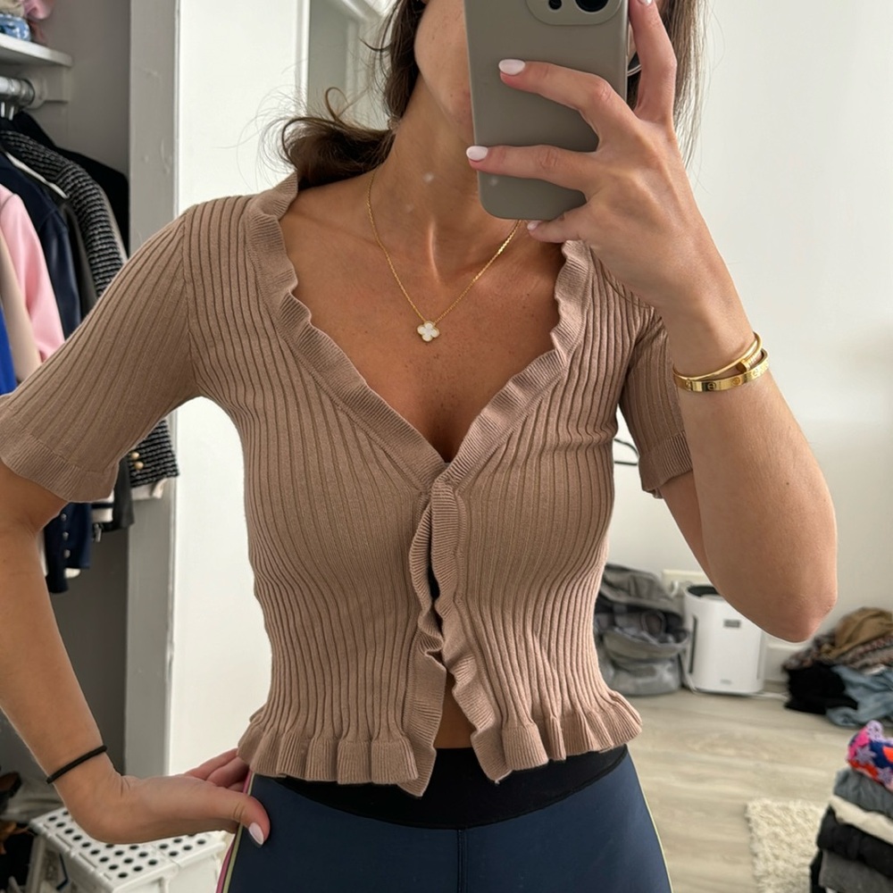 WORN ONCE Lovers and Friends cropped top!